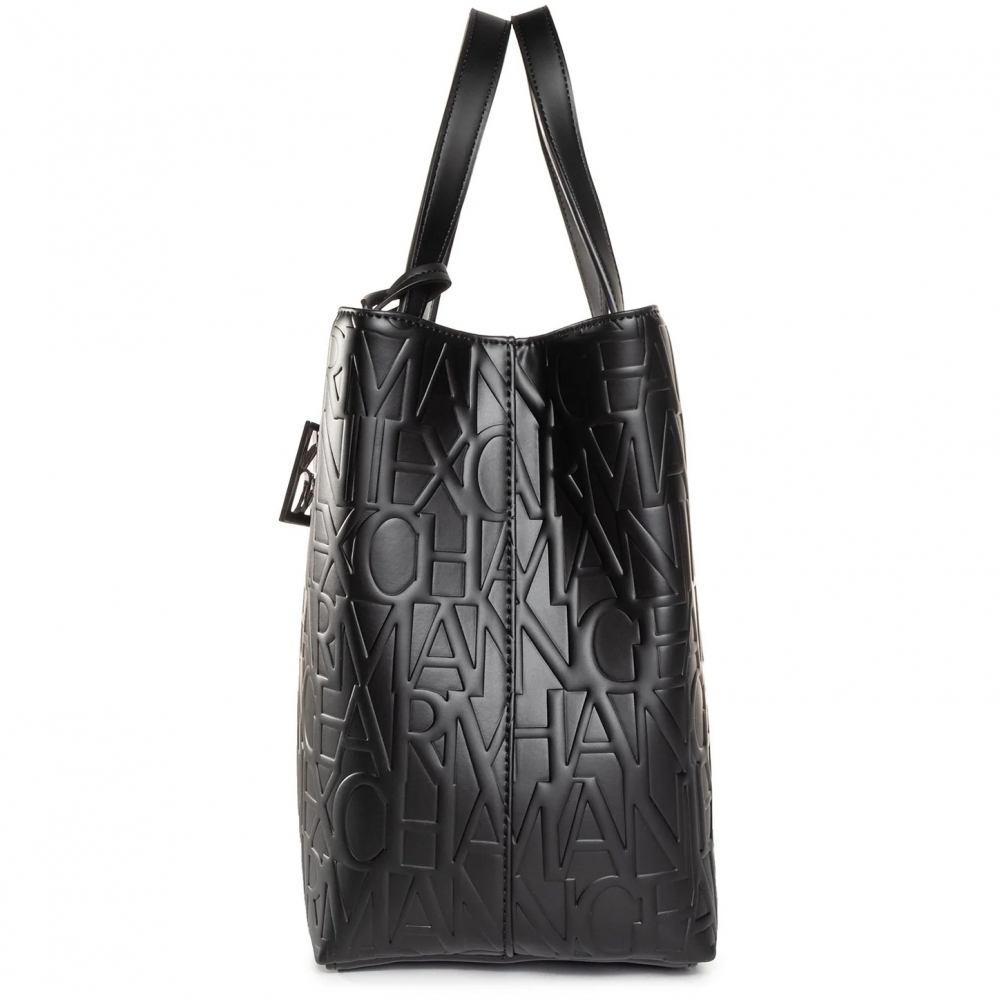 Medium logo tote bag  ARMANI EXCHANGE Woman