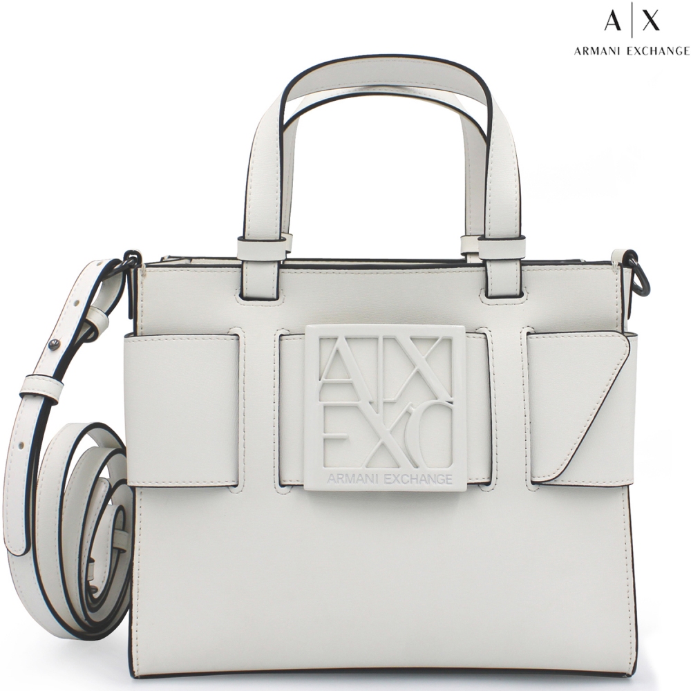 Armani Exchange white small Tote bag 9426900A874126410